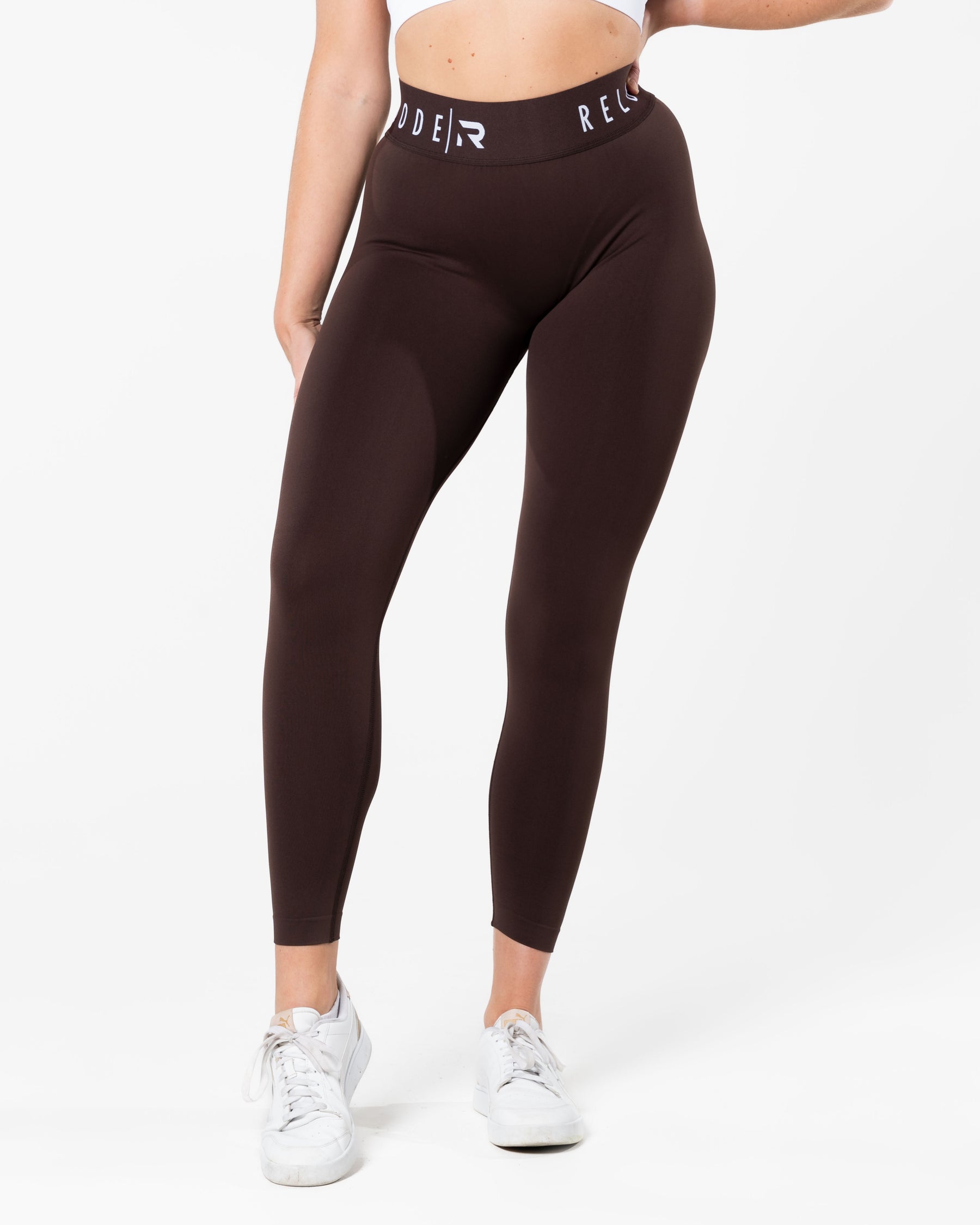 Apex Seamless Tights - Brown